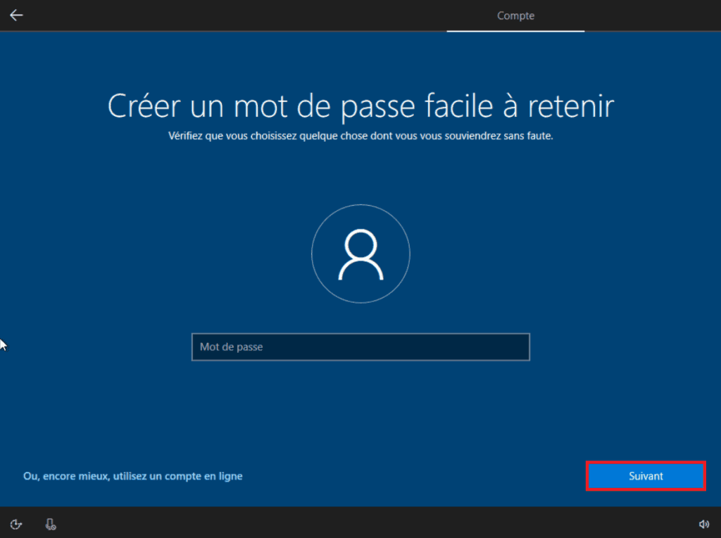 crear contraseña de sesión de windows 10