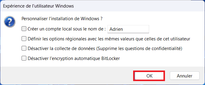 personalizar la instalación de windows 10