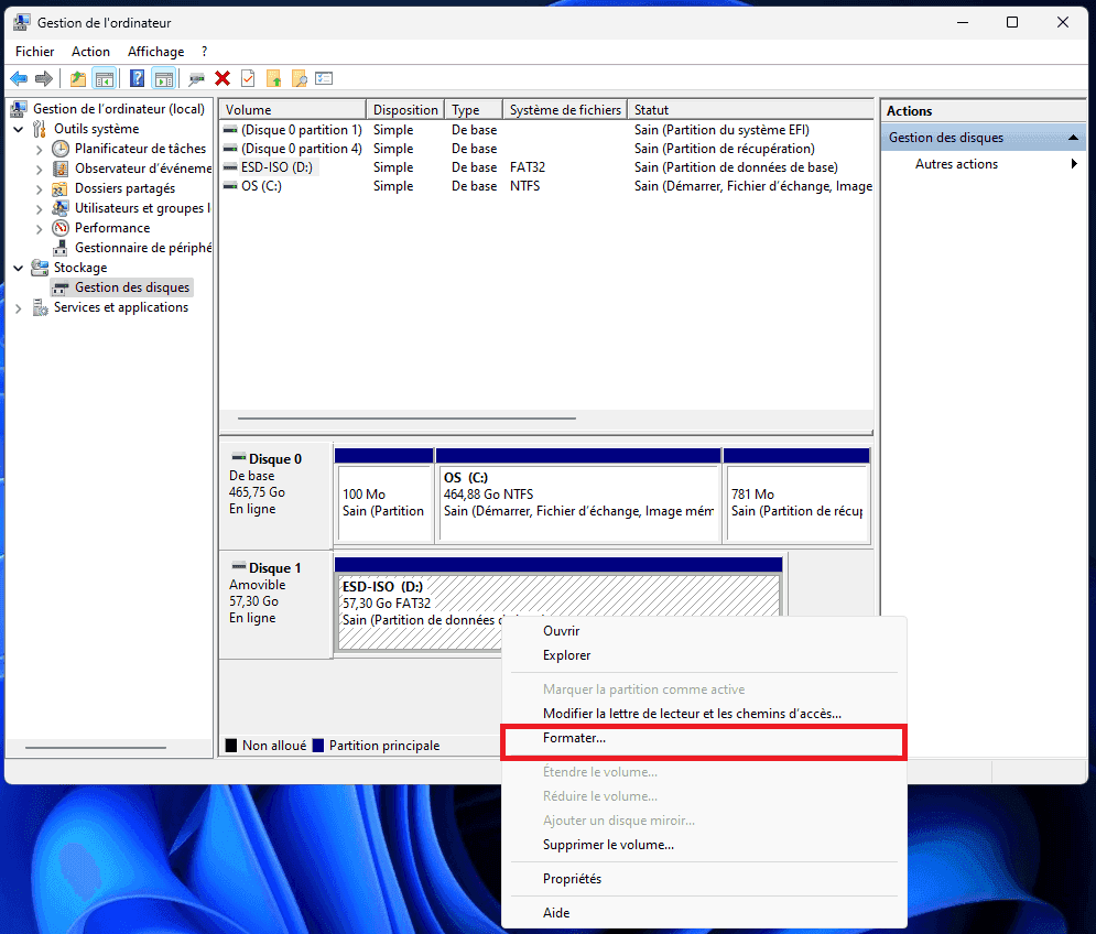 formatear disco duro usb stick windows