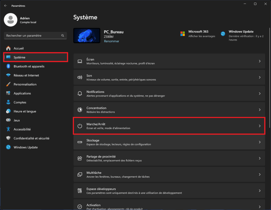 mode économie énergie carbone windows 11