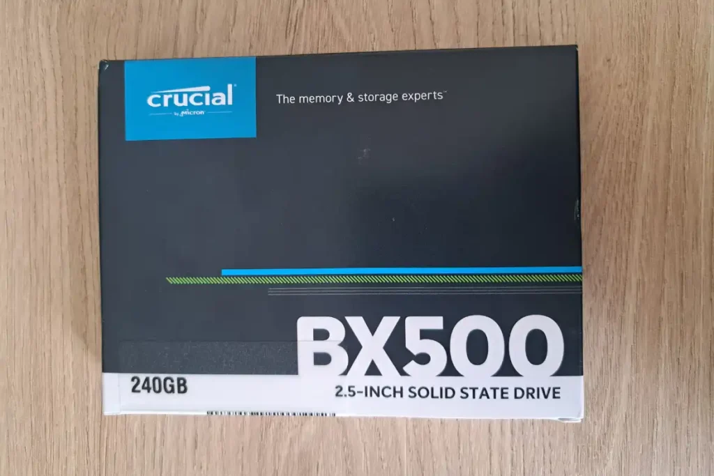prueba crucial bx500 SSD SATA 240Gb
