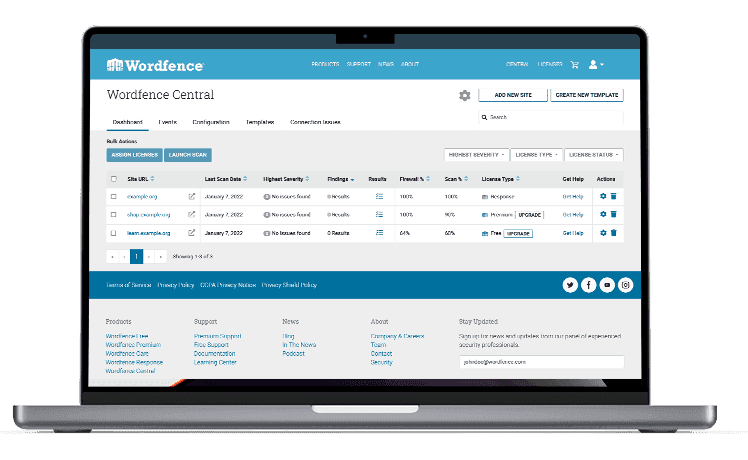 Plugin de seguridad para WordPress Wordfence
