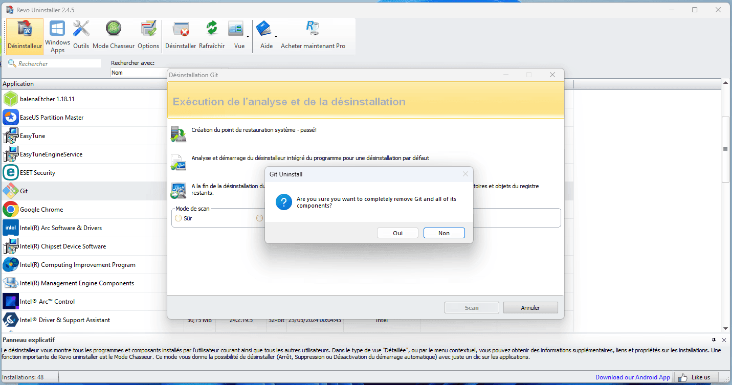 Uninstall software completely