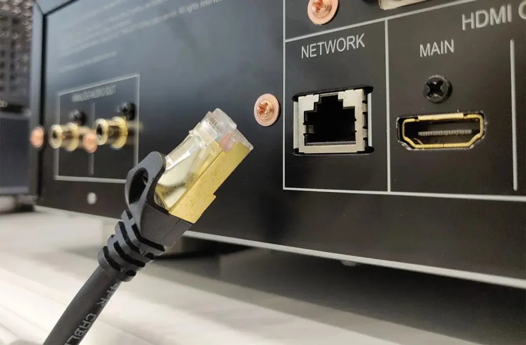 Conectar cable Ethernet Explicación de la velocidad de transferencia