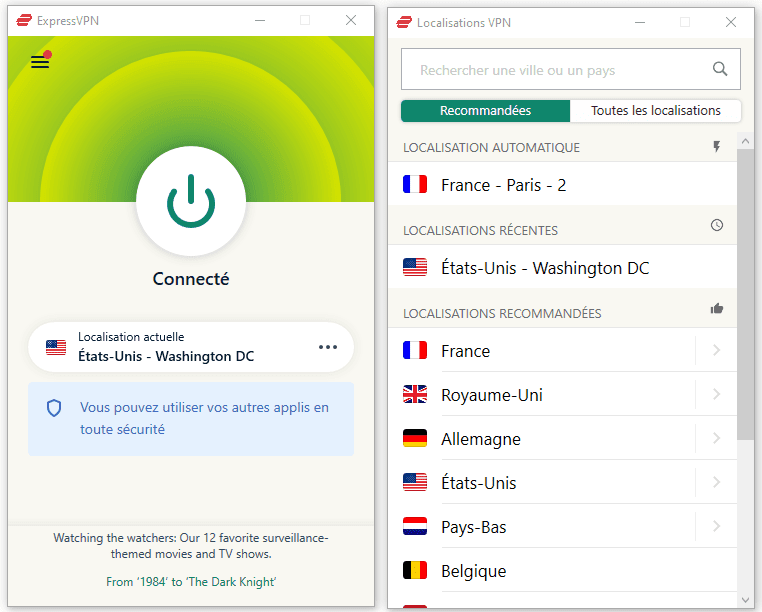 ExpressVPN, the best VPN for speed