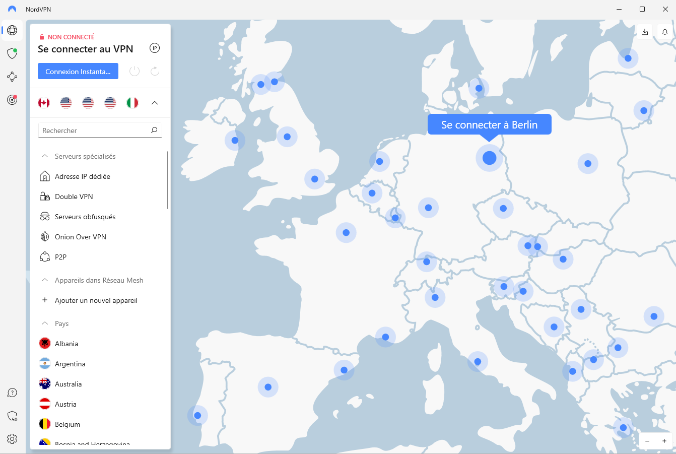 NordVPN, the most secure for browsing the web 2025