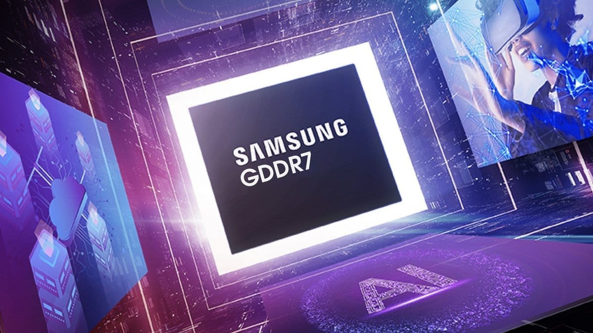 Samsung presenta la tecnología GDDR7