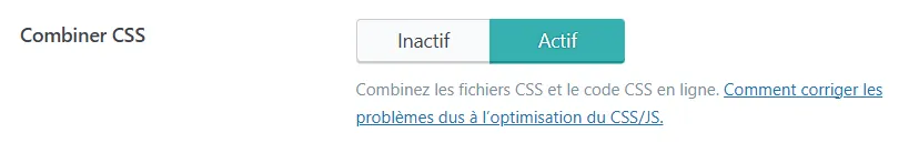 Combiner les fichiers CSS