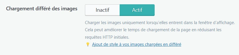 Différer le chargement des images hors écran