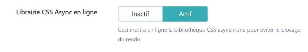 Librairie CSS Async en ligne