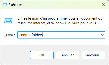 carpetas de control windows 11