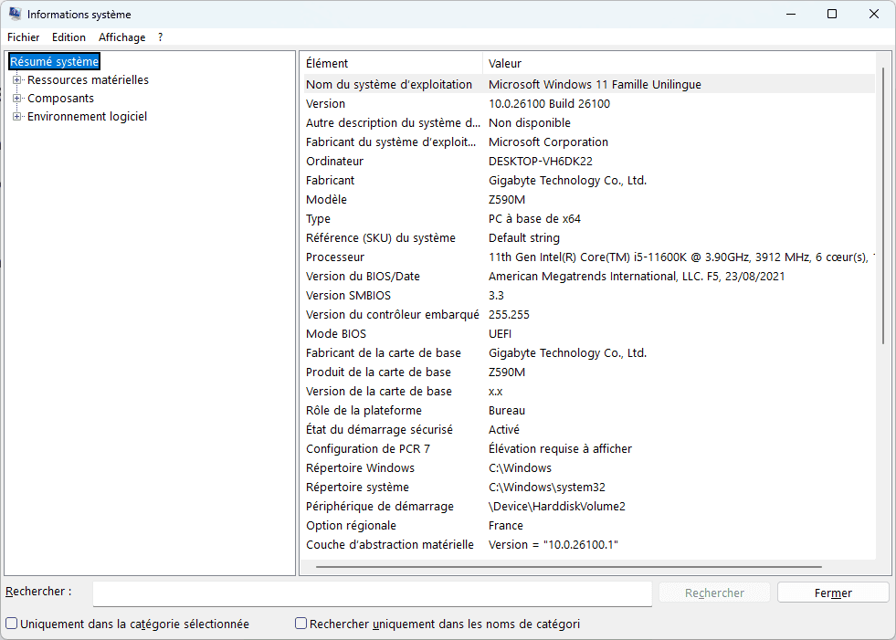 nombre exacto de Windows y número de versión