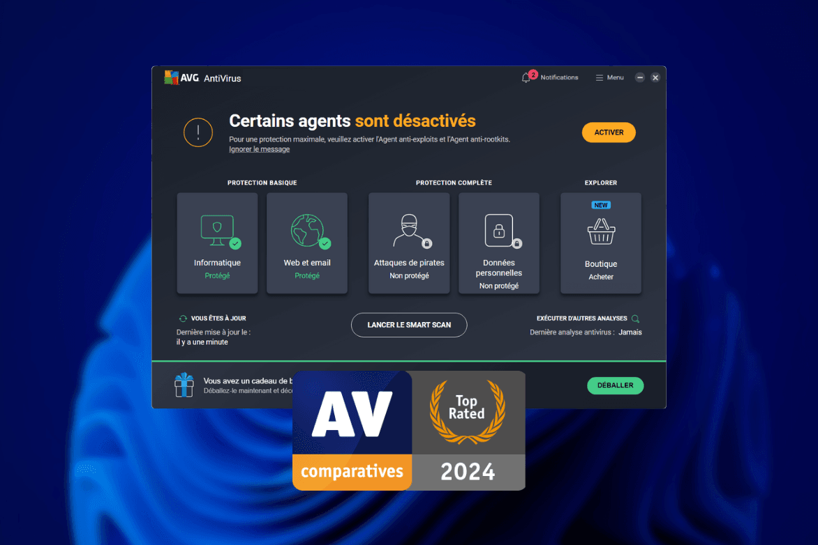 AVG Internet Security 2025 - Protección completa para mantenerle seguro