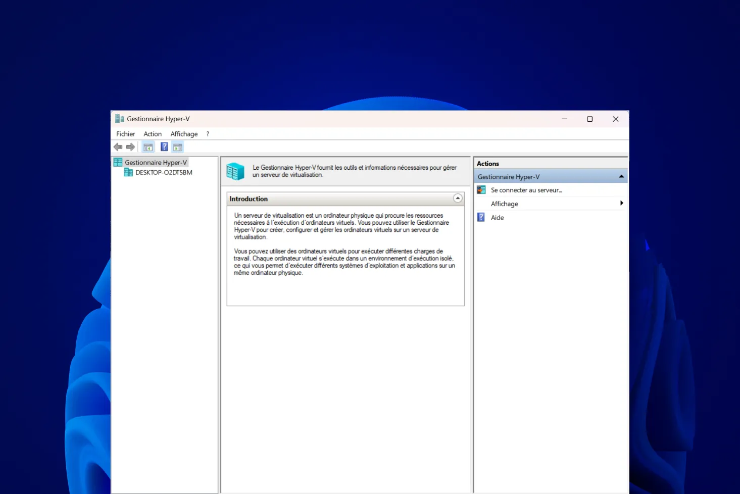 Activer Hyper-V sur Windows Famille avec PowerShell