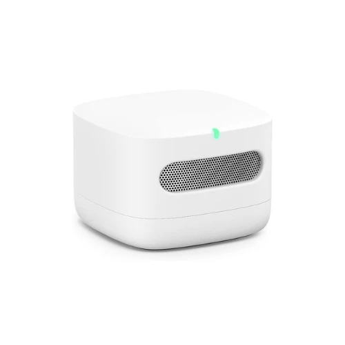 Capteur Amazon Smart Air Quality Monitor mesurant la qualité de l\\\'air intérieur