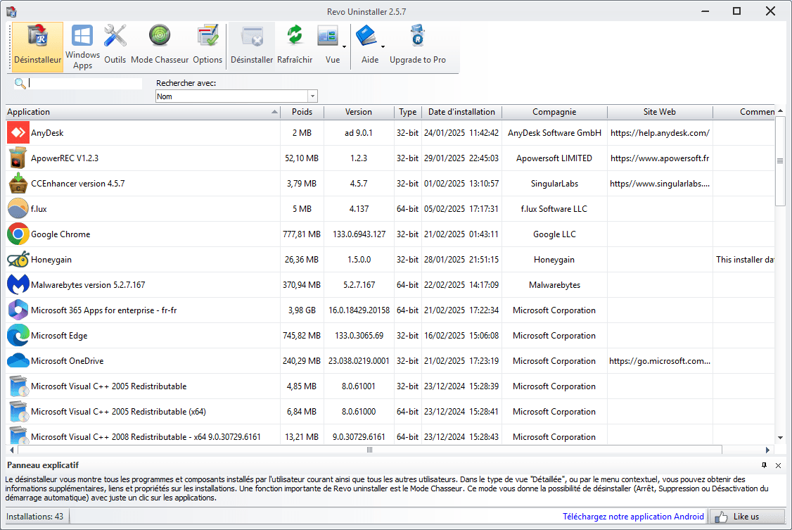 Revo Uninstaller: Un desinstalador más potente que Windows