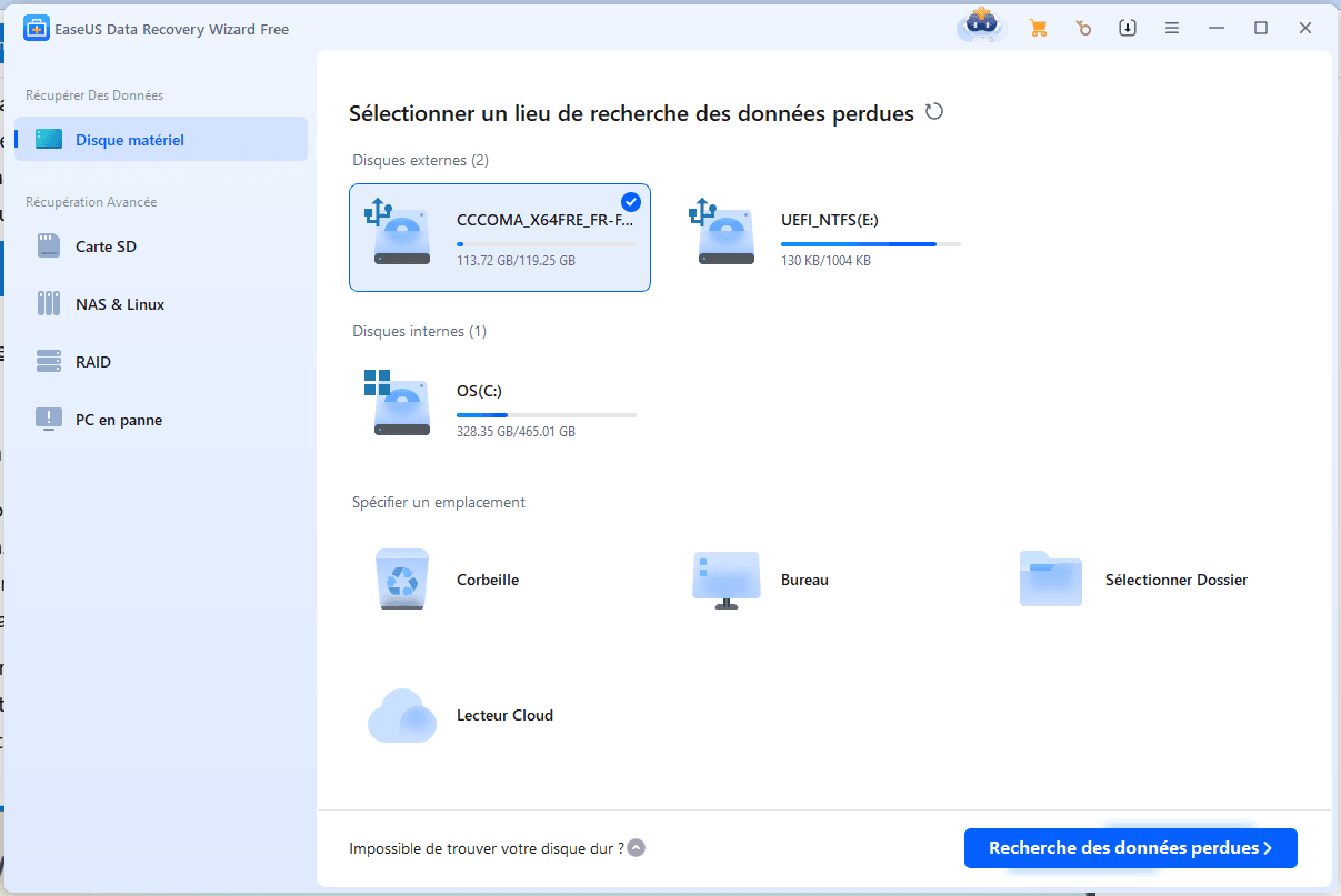 EaseUS Data Recovery Wizard: Potente software de recuperación de datos