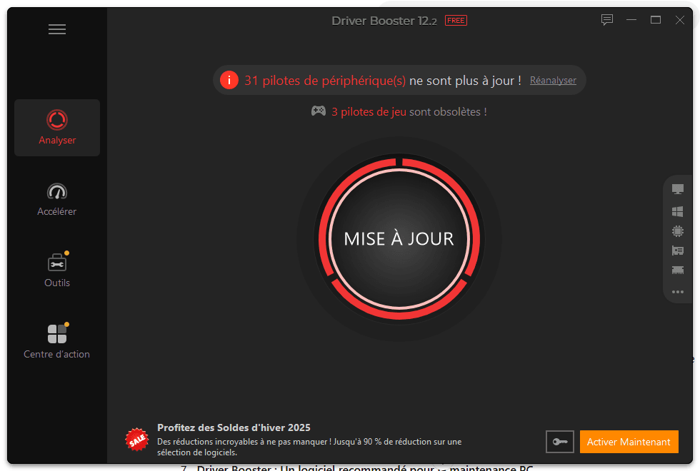 Driver Booster: una base de datos con millones de controladores