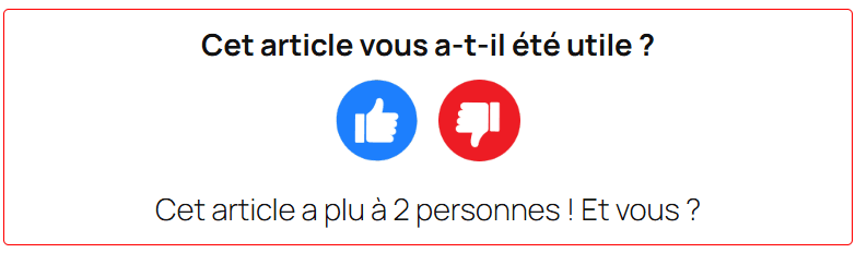 Le formulaire sur un site à fond blanc.