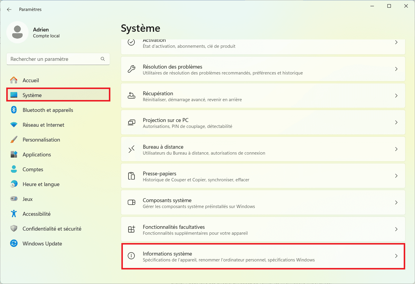 Configuración de Windows identificar el modelo exacto de mi ordenador