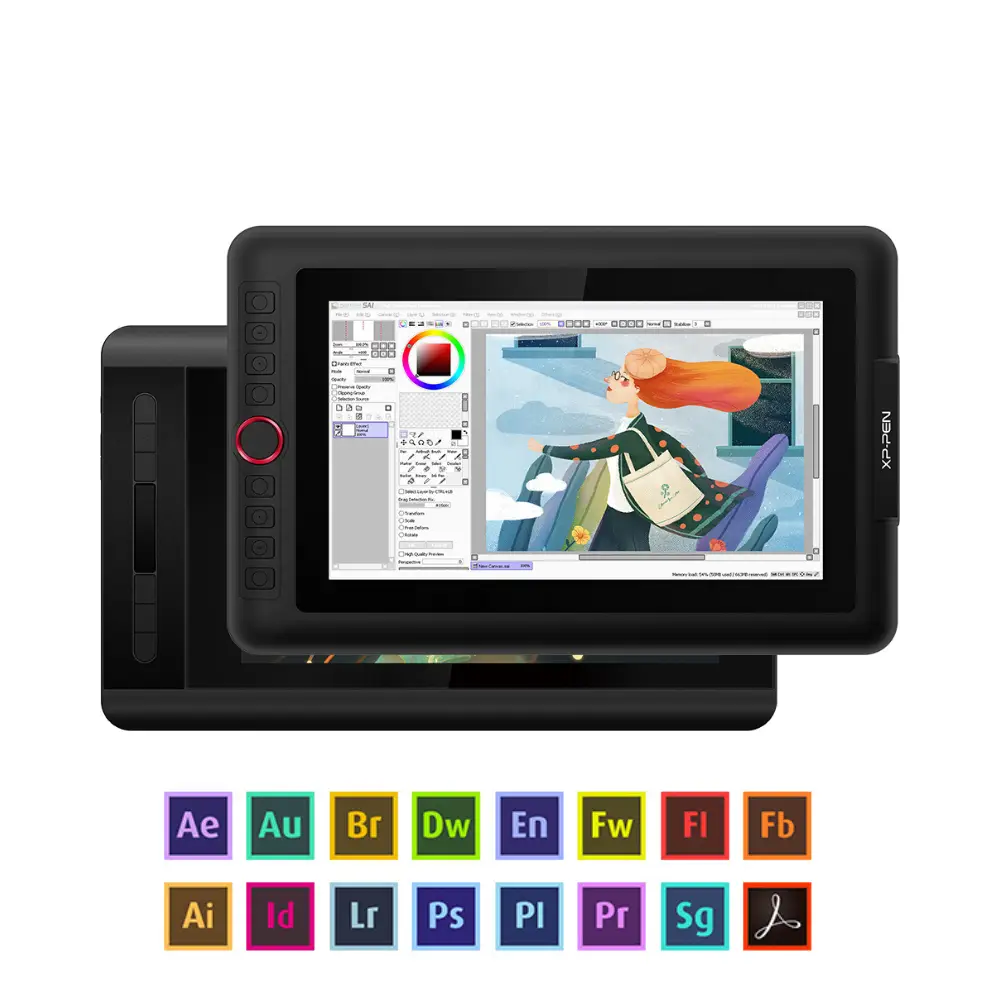 XP-PEN Artist 12 Pro Tablette Graphique avec Ecran HD IPS 11.6