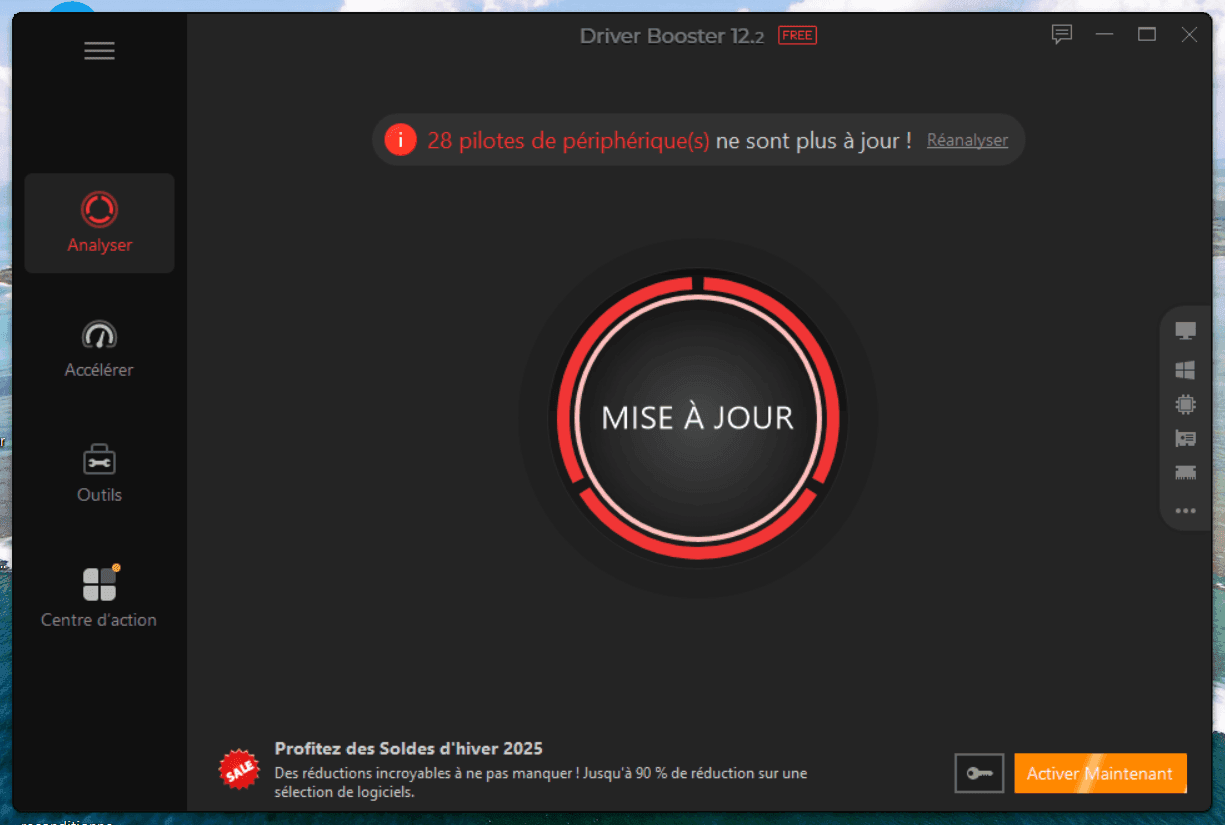 Driver Booster: Analizar ahora los controladores