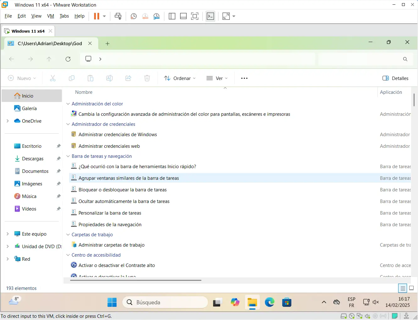 GodMode windows 11
