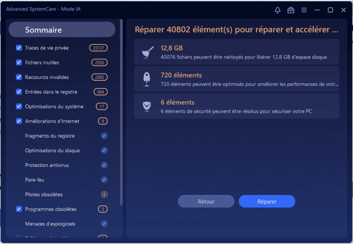 Advanced SystemCare Free: un optimizador todo en uno para Windows
