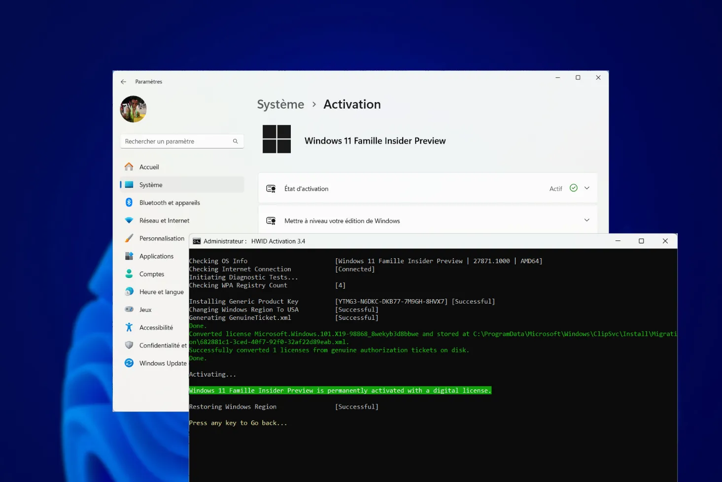MASSGRAVE: Activar Windows gratis de por vida con un script de PowerShell