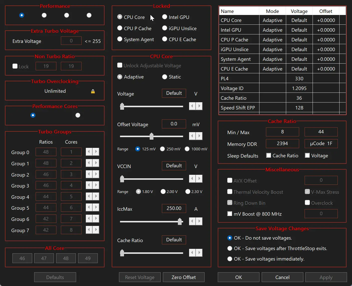 ThrottleStop para overclockear la CPU de un portátil