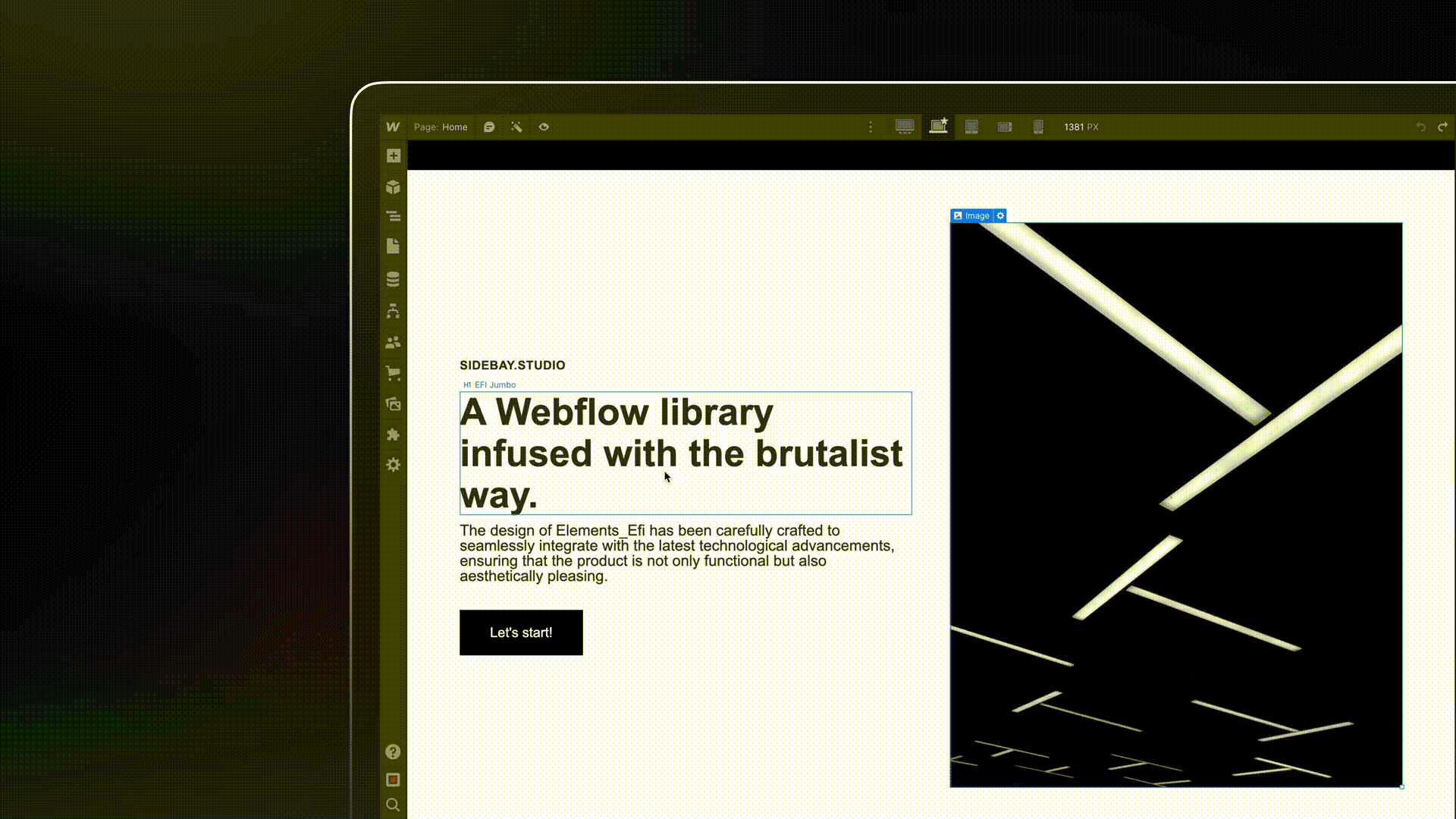 créateur de site webflow