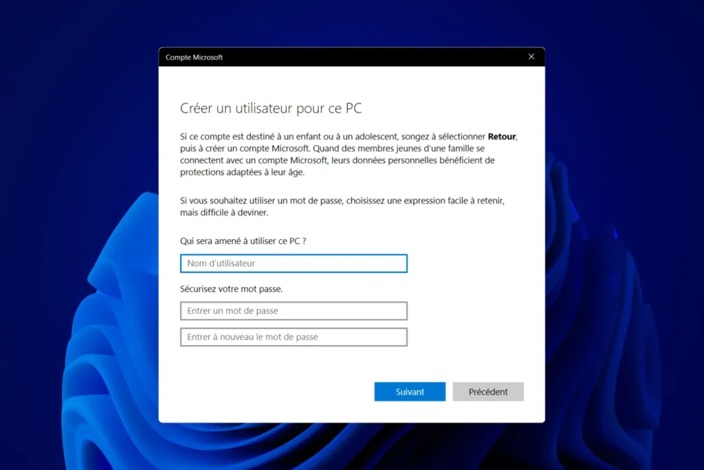 ¿Cómo se crea una cuenta de usuario local en Windows