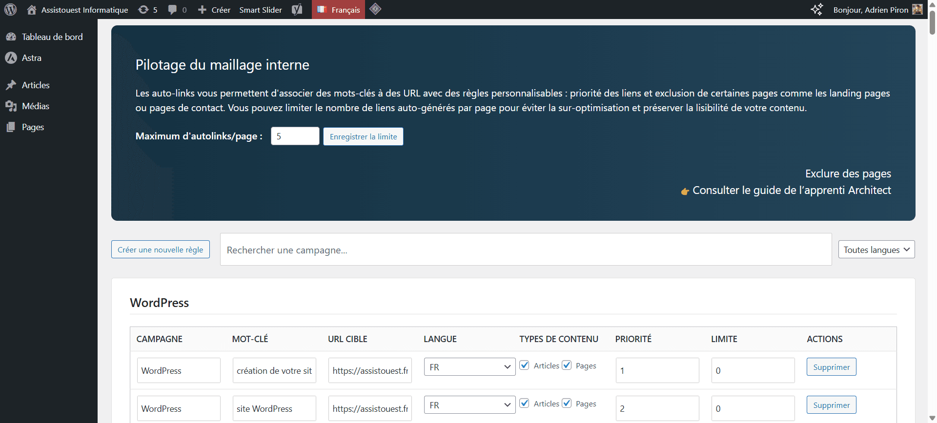 SEO Architect : un outil stratégique pour un maillage interne sous contrôle