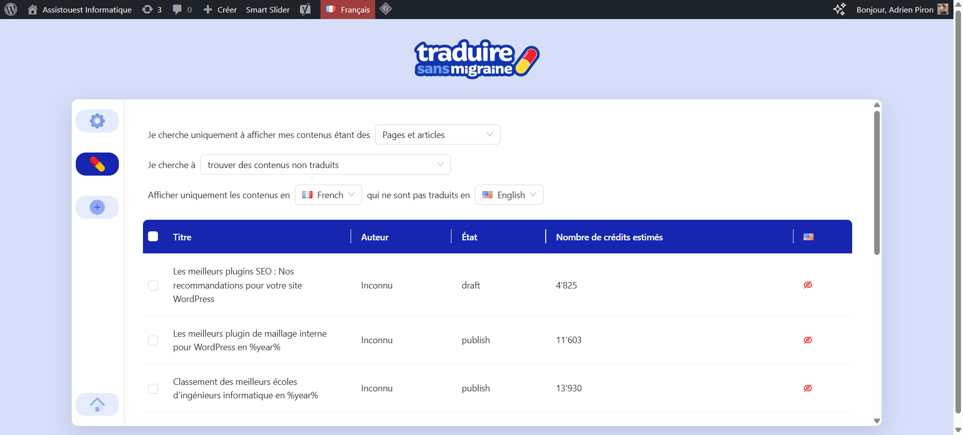 Traduire Sans Migraine : le plugin WordPress pour un site multilingue